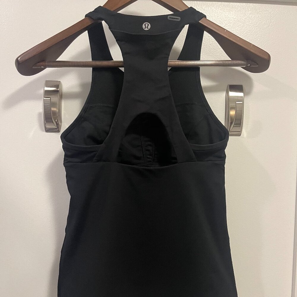 Black Lululemon Final Lap Tank